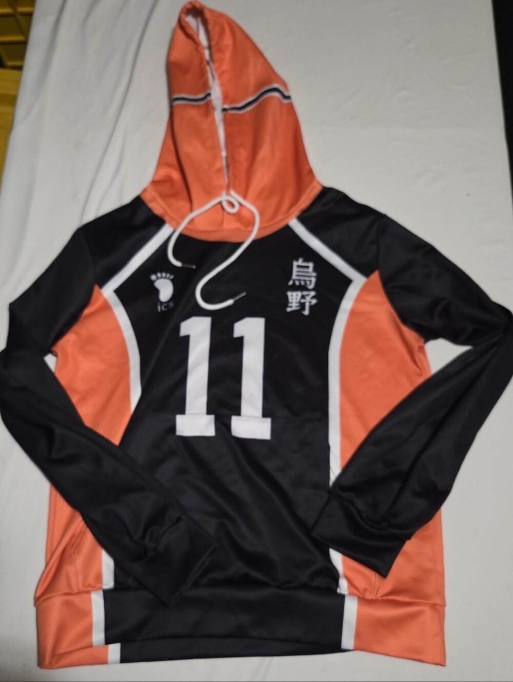 NEW Haikyuu Karasuno Shyouyou High School Hinata Shoyo mens medium hoodie #22